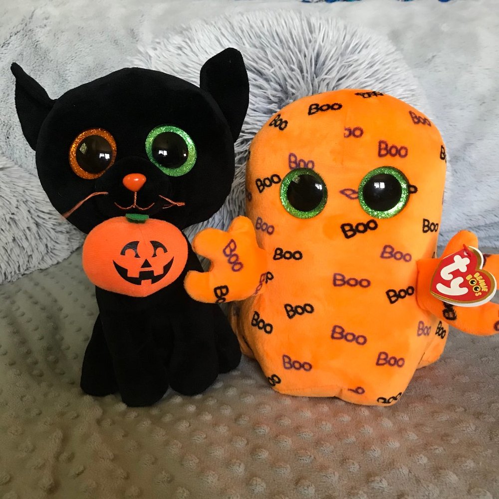 TY Beanie Boos Halloween EDITION: Shadow & Ghoulie